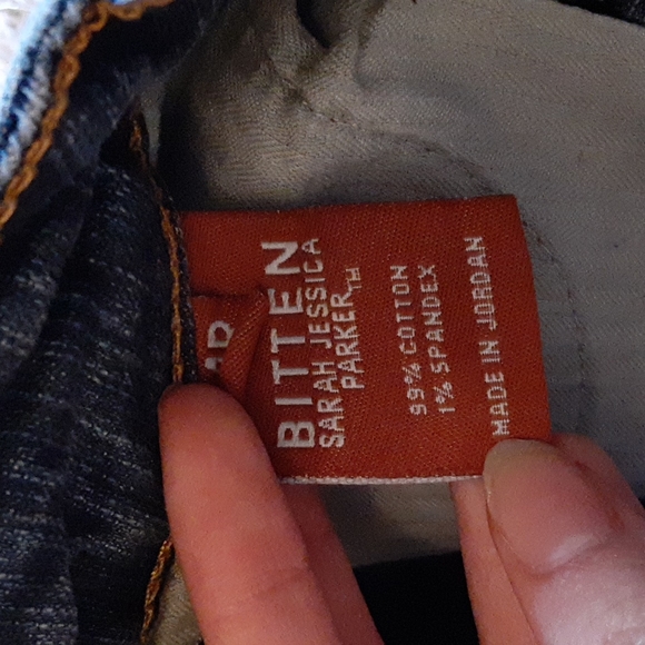 Bitten by SJP Blue Jeans Size 4 - Picture 2 of 8